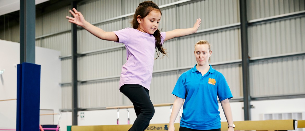 Stretch out the fun these school holidays with gymnastics