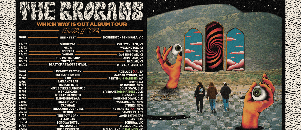 The Grogans – ‘Which Way is Out’ Album Tour