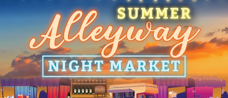Summer Alleyway Night Market