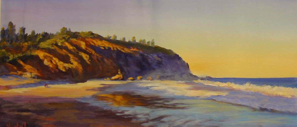 Full Day Oil Painting Class - Painting a Beach