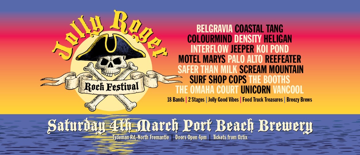 Jolly Roger Rock Festival | Fremantle