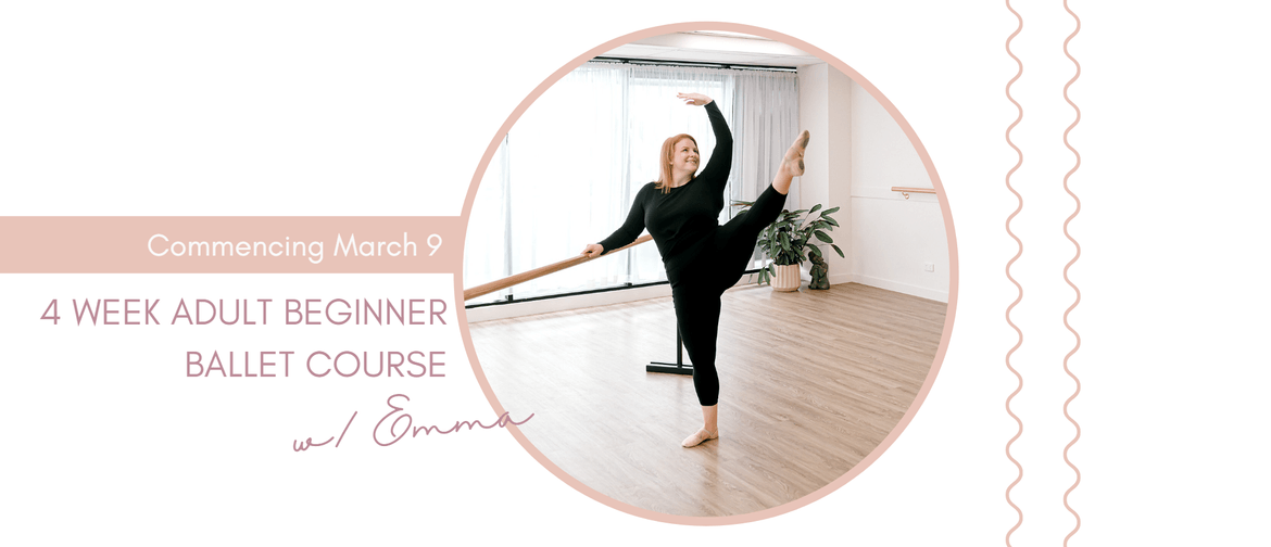 4 Week Adult Beginner Ballet Course