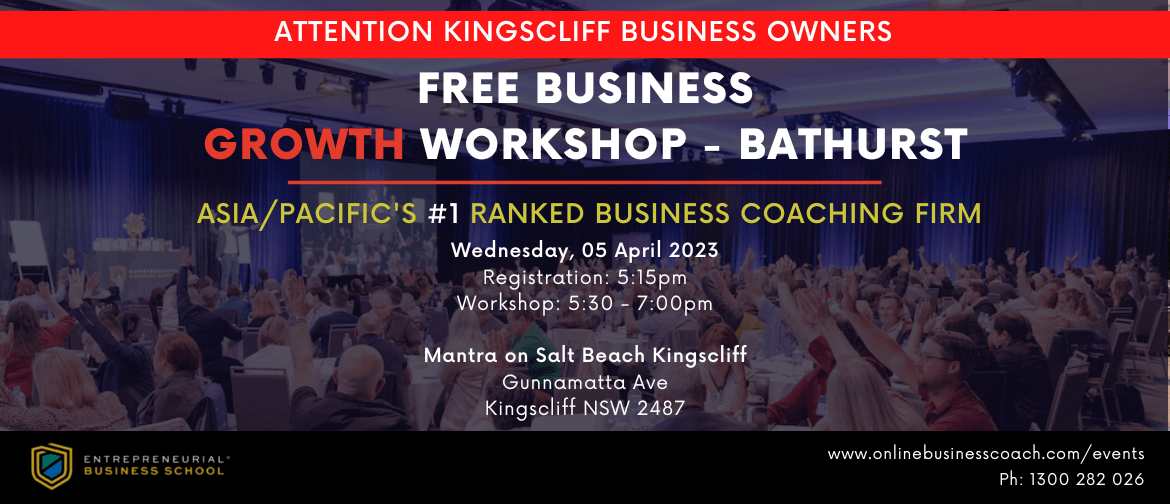 Free Business Growth Workshop - Kingscliff 