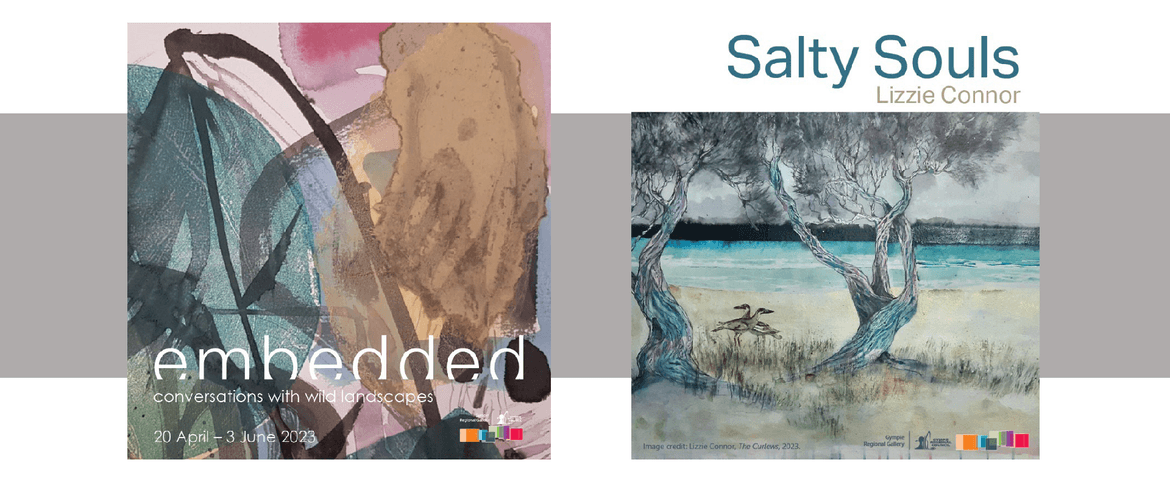 Exhibition Openings: 'embedded' & 'Salty Souls'