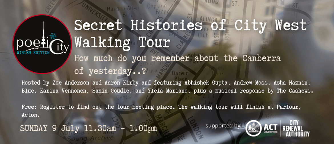 Poetic City - Secret Histories of City West Walking Tour