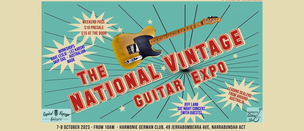 The National Vintage Guitar Expo