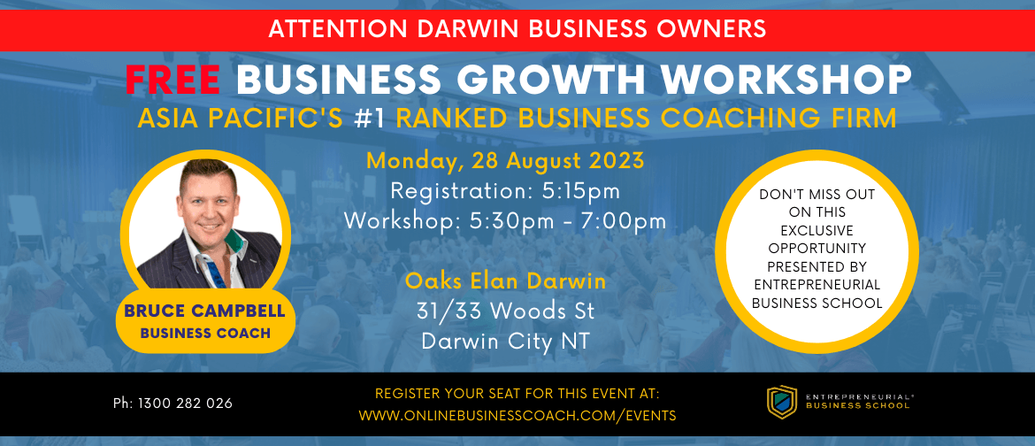 Business Growth Workshop - Darwin