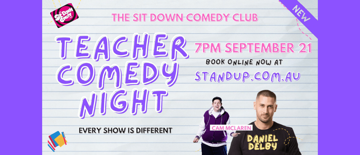 Teacher Comedy Night Brisbane Eventfinda