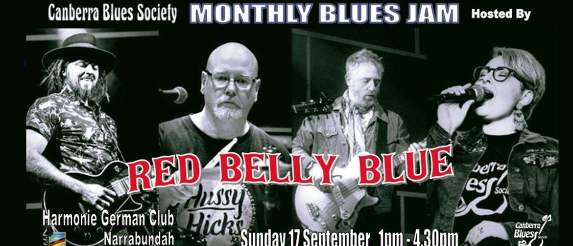CBS September Blues Jam hosted by Red Belly Blue