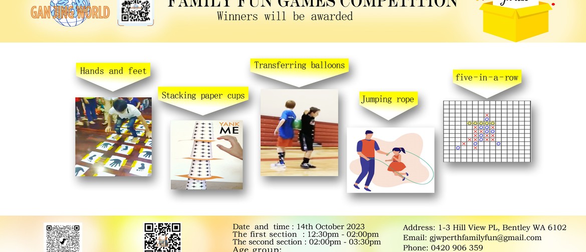 Perth Family Fun Games Competition