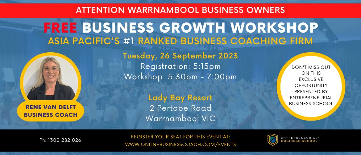 Business Growth Workshop - Warrnambool