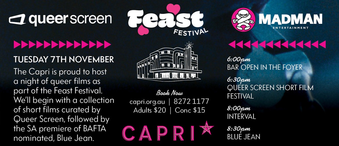 Feast Festival- Queer Shorts Selection + Blue Jean