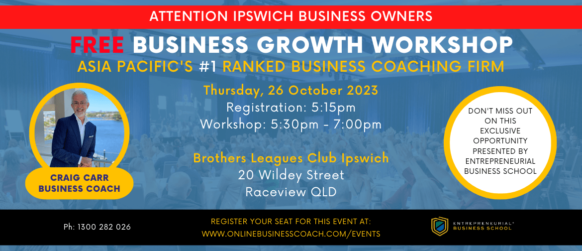 Business Growth Workshop - Ipswich
