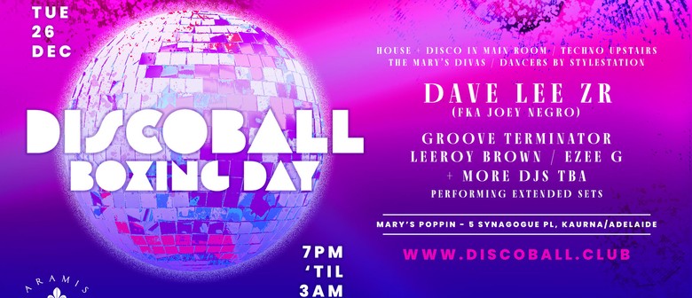 Discoball Boxing Day 2023 ft Dave Lee ZR (fka Joey Negro)