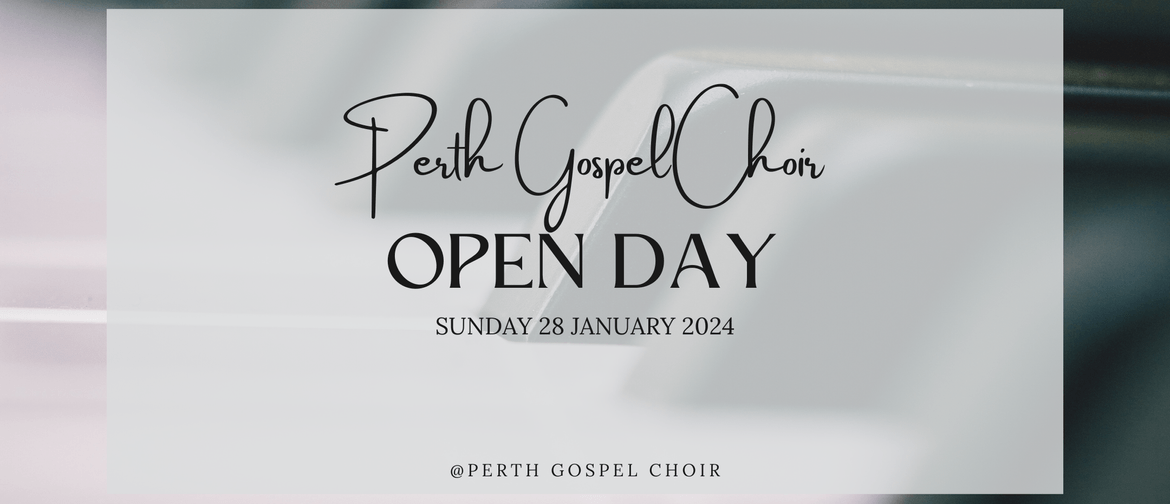 Perth Gospel Choir Annual Open Day