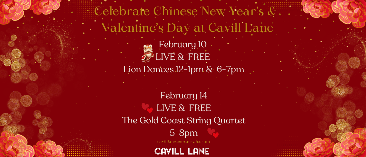 February Celebrations at Cavill Lane