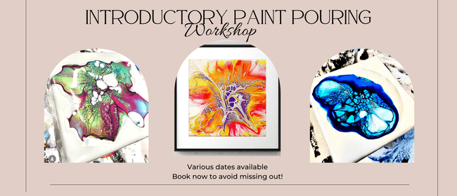 Image for Paint Pouring (Fluid Art) Workshop