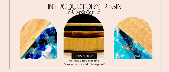 Image for Lazy Susan Resin Workshop