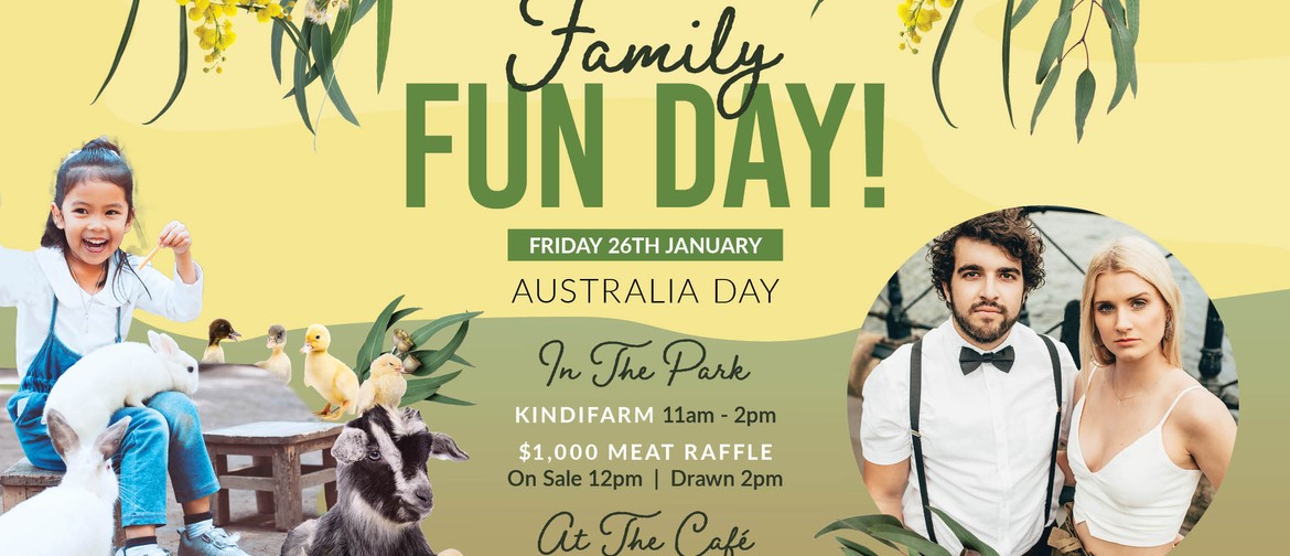 australia day | petting zoo | live music | meat raffle