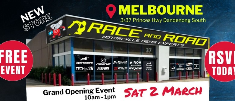 Race and Road Melbourne Grand Opening