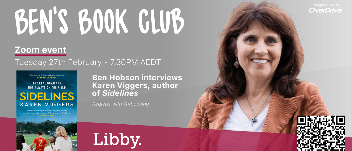 Ben's Book Club Featuring 'Sidelines' by Karen Viggers