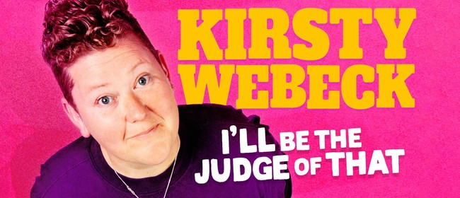 Image for Kirsty Webeck - I'll Be the Judge of That