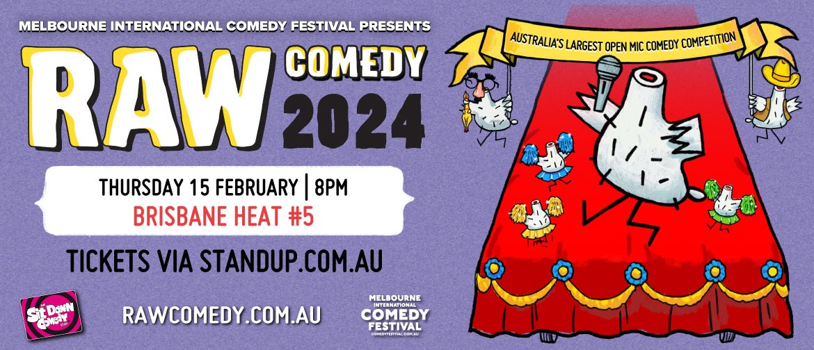 Raw Comedy 2024 - Brisbane Heat 5