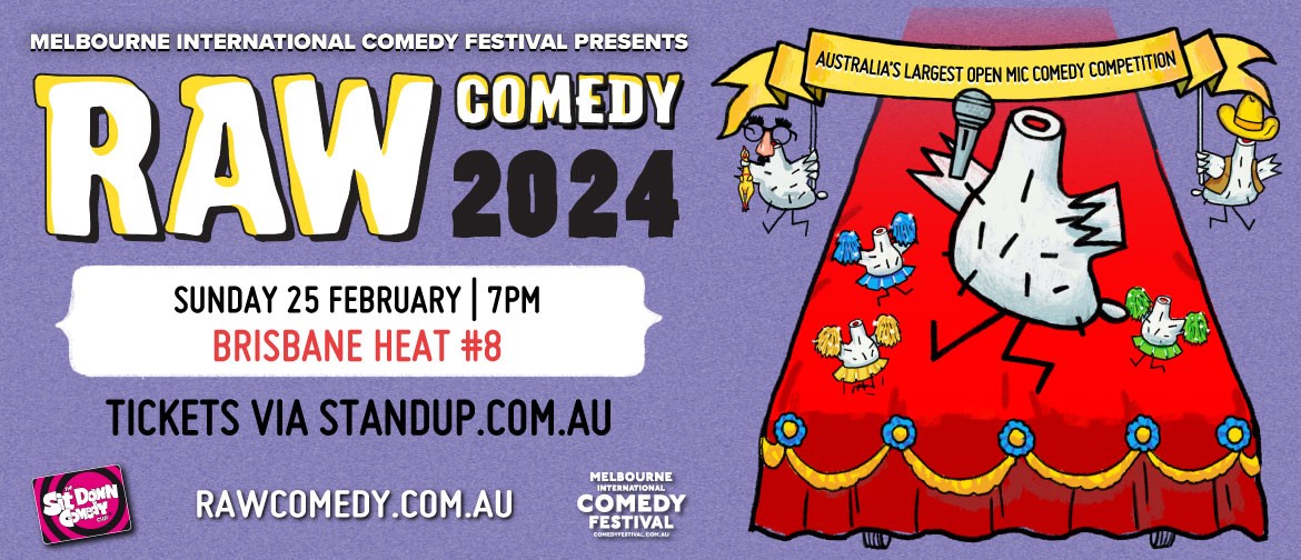Raw Comedy 2024 - Brisbane Heat 8