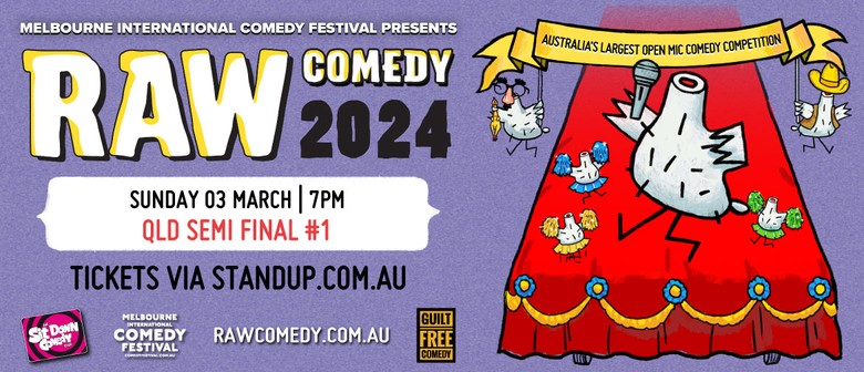 Raw Comedy 2024 – QLD Semi-Final 1