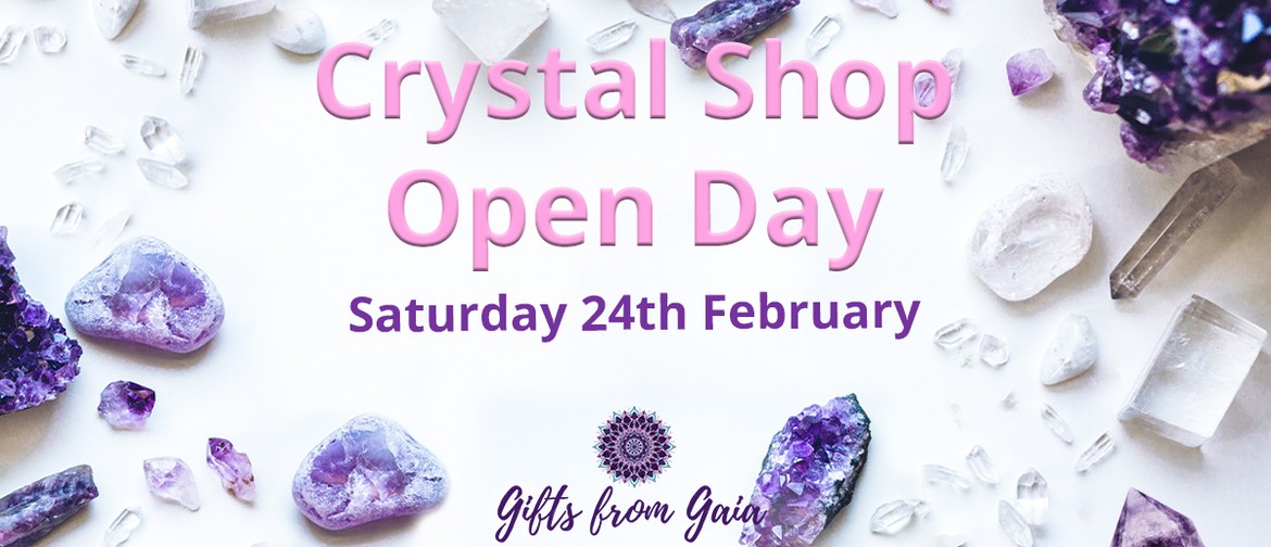 Crystal Shop Hobart Tasmania Open Day