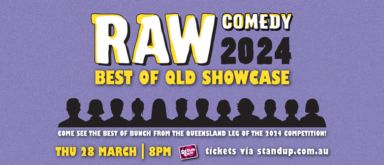 Raw Comedy 2024: Best of QLD Showcase