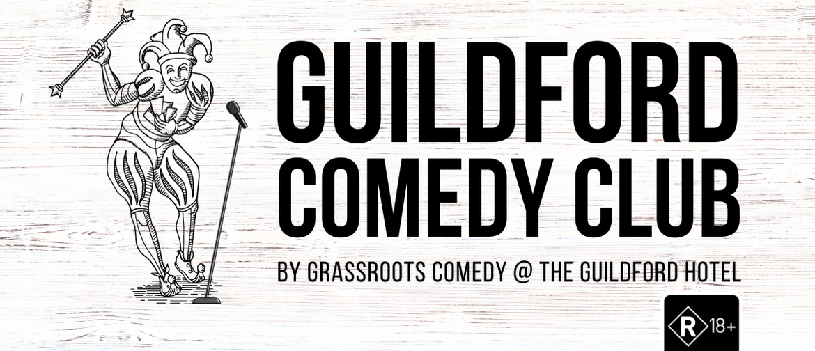 Bringing comedy to your doorstep, the team at Grassroots Comedy present the Guildford Comedy Club at the Guildford Hotel. 