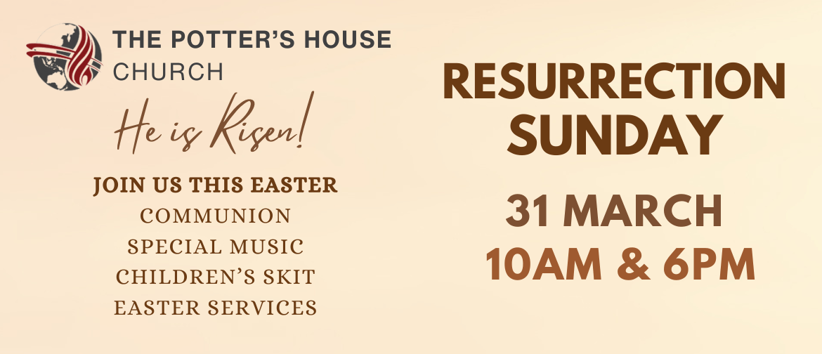 Resurrection Sunday, He is Risen!, Join us this Easter