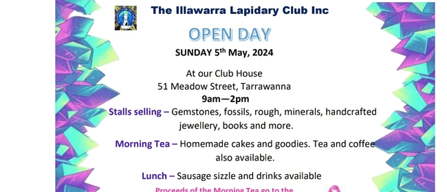 Image for Market Open Day - Illawarra Lapidary Club Inc