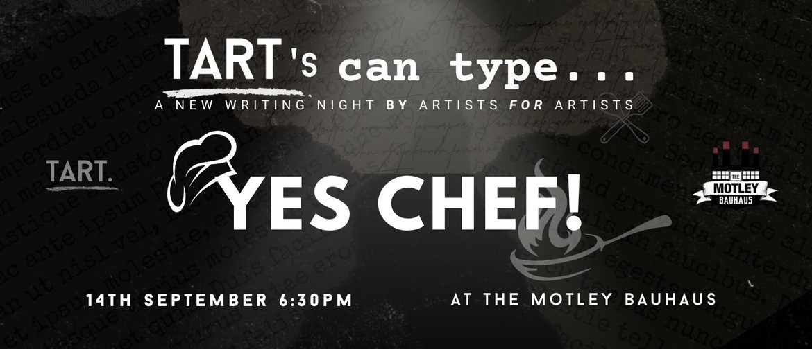 Tarts can Type... Yes Chef!