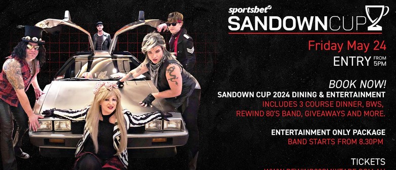 Rewind 80's Band - Sandown Greyhound Cup 2024