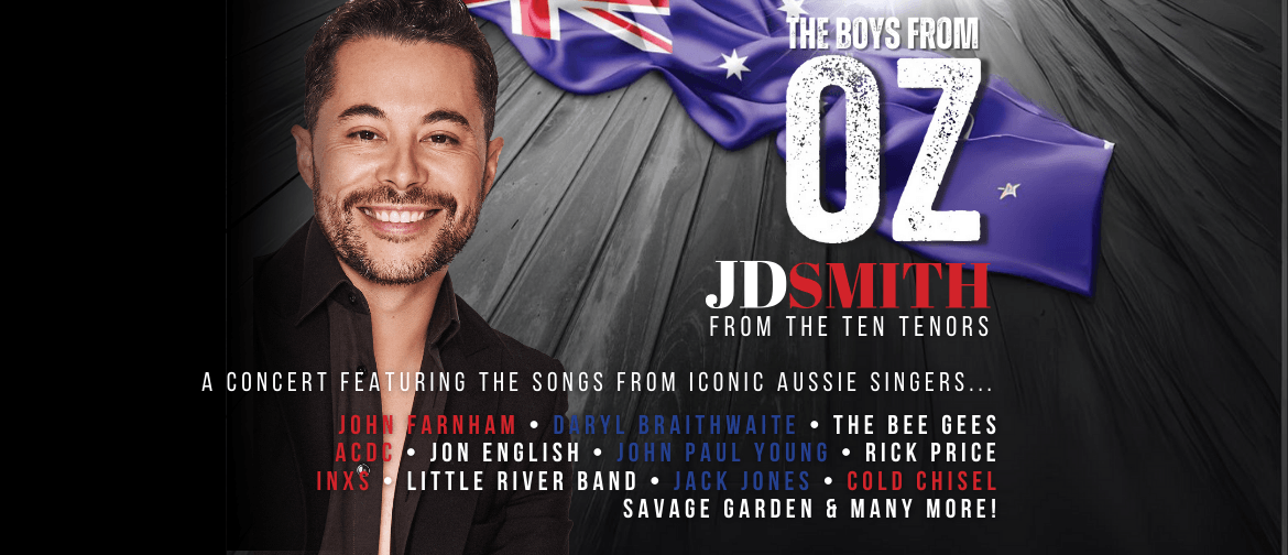 Jd Smith Sings Songs From Iconic Australian Male Vocalists