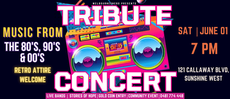 Tribute Concert | Music from the 80's, 90's & 00's