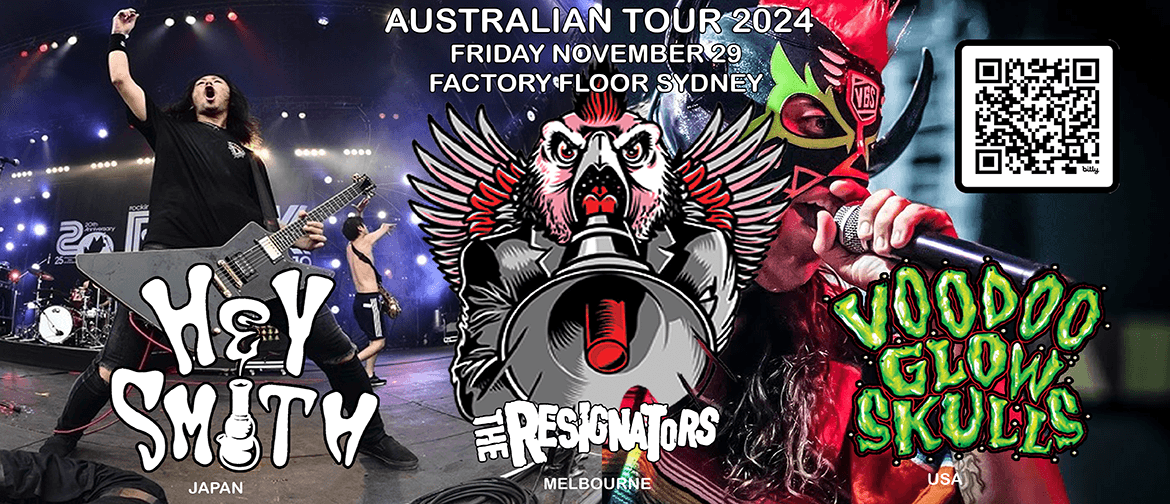 Hey Smith (Japan) + Voodoo Glow Skulls (USA) Australian Tour