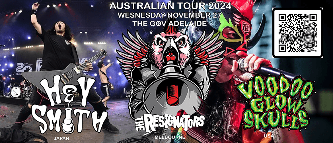 Hey Smith (Japan) + Voodoo Glow Skulls (USA) Australian Tour Hey Smith (Japan) + Voodoo Glow Skulls (USA) Australian Tour