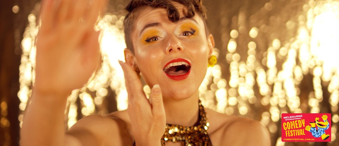 Letitia Lickkit reaching out to touch you with a wide smile.