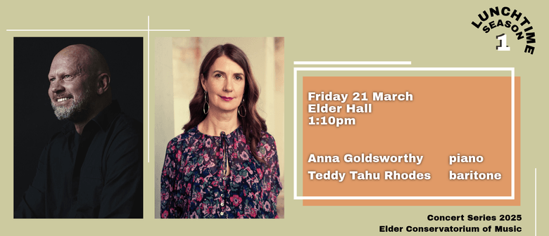 Elder Con Lunchtime Concert - Songs of Travel and Distance