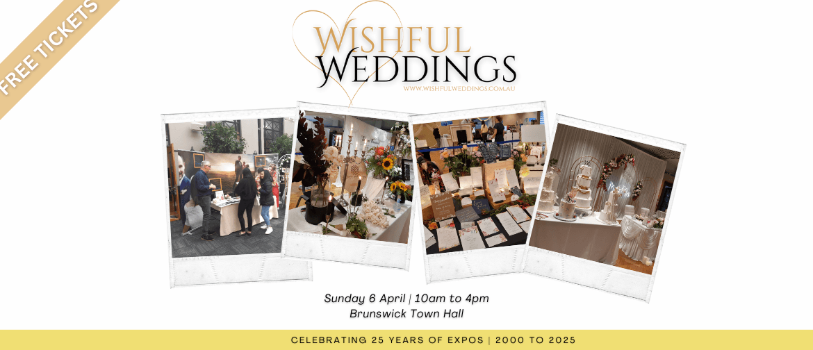 Brunswick Wedding Expo Wedding Expo, Sunday 6 April at Brunswick Town Hall