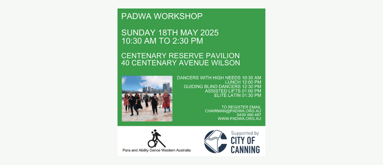 2025 FREE Para and Ability Dance WA Workshop