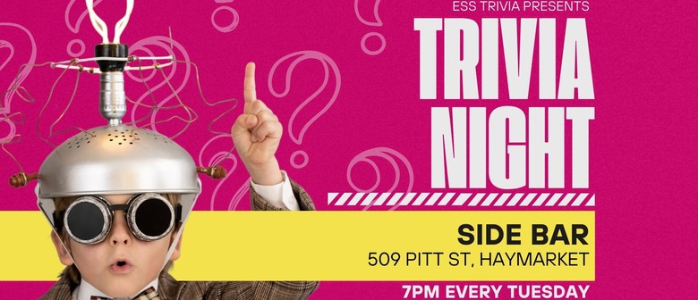Trivia at Side Bar