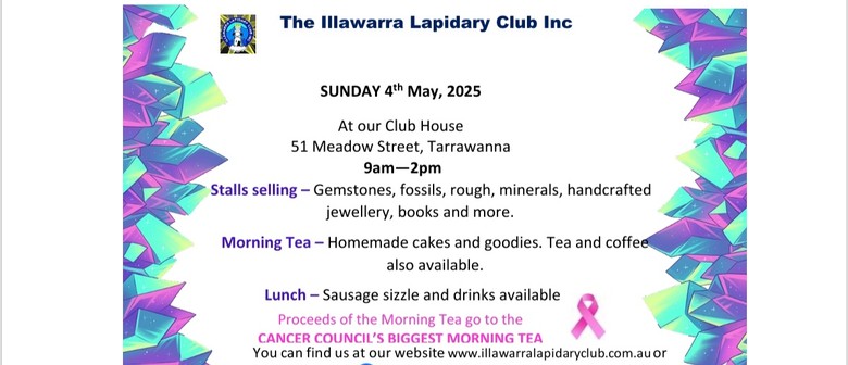 Market Open Day - Illawarra Lapidary Club Inc