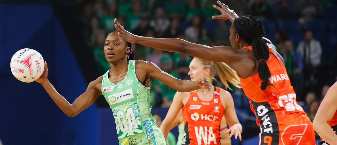 West Coast Fever v GIANTS Netball - Perth - Eventfinda