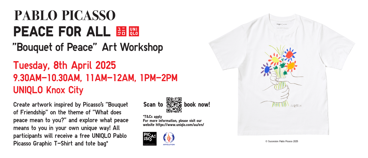 UNIQLO "Bouquet of Peace" Art Workshop UNIQLO "Bouquet of Peace" Art Workshop