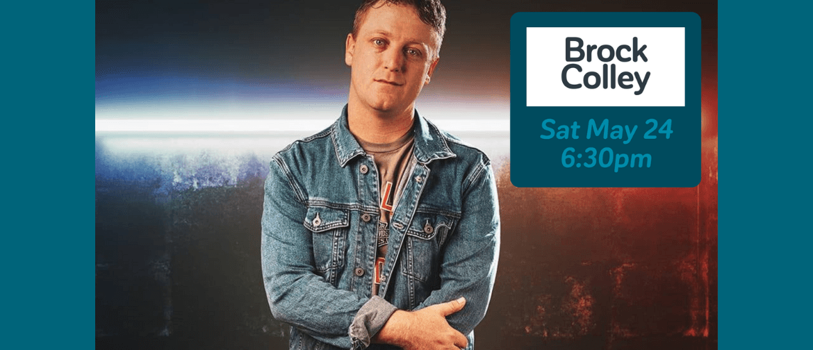Catch Brock Colley performing live on The Terrace on Saturday 24th May!