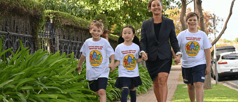 National Walk Safely to School Day